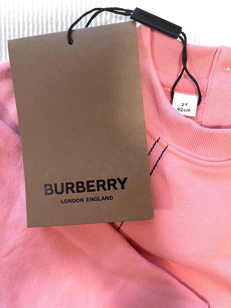 【新品 未使用】BURBERRY ピンクワンピース