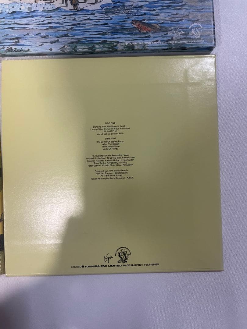 GENESIS 紙ジャケットアルバム 5枚セット 帯付