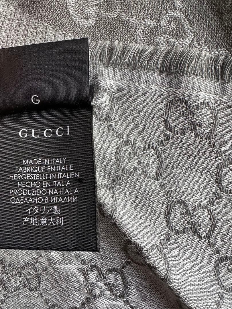 GUCCI グッチ　大判ストール