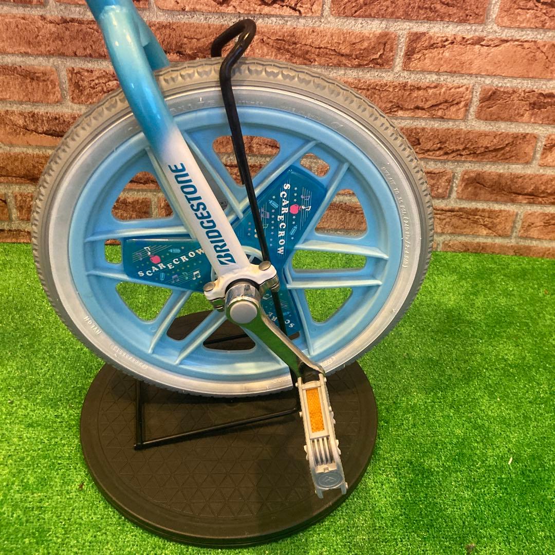 【ブリヂストン】一輪車 スケアクロウ 16インチ　ブルー