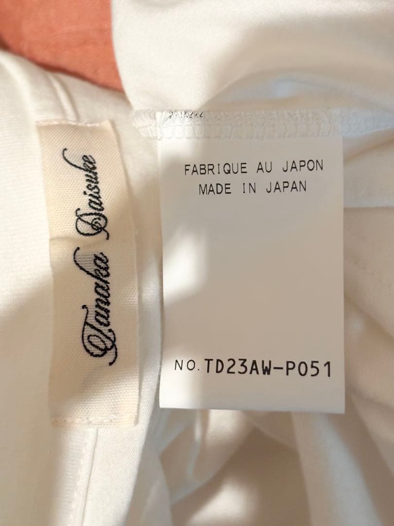 tanaka daisuke タナカダイスケ　カットソー　Tシャツ