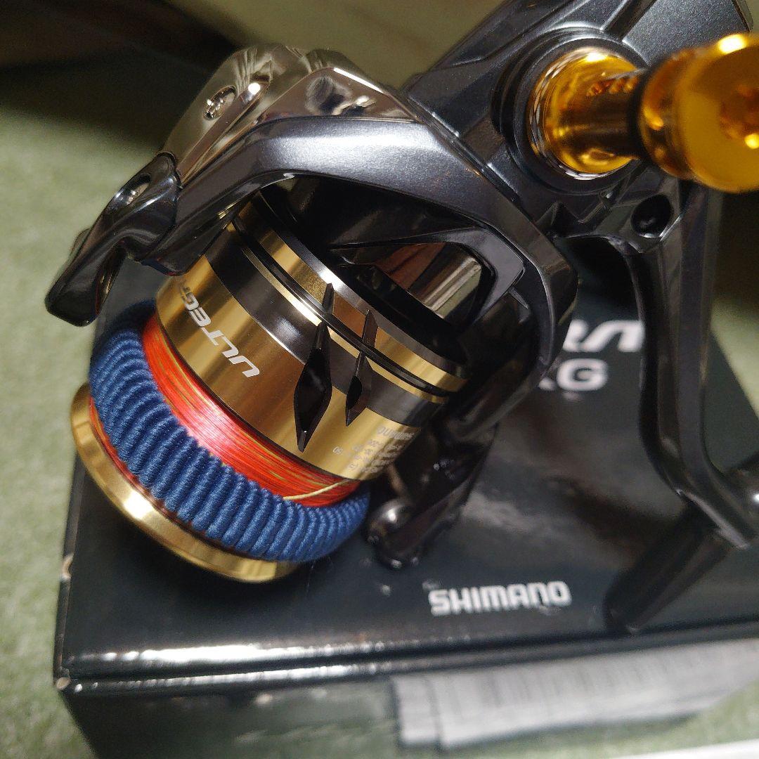 SHIMANO 25アルテグラ4000XG　カスタム　未使用極美品ライン付き!