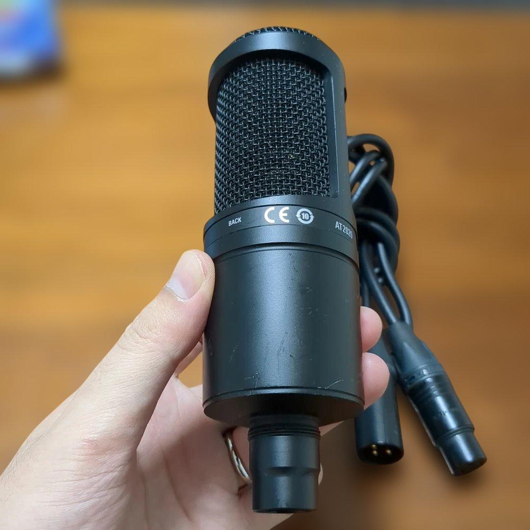 コンデンサーマイク audio-technica AT2020