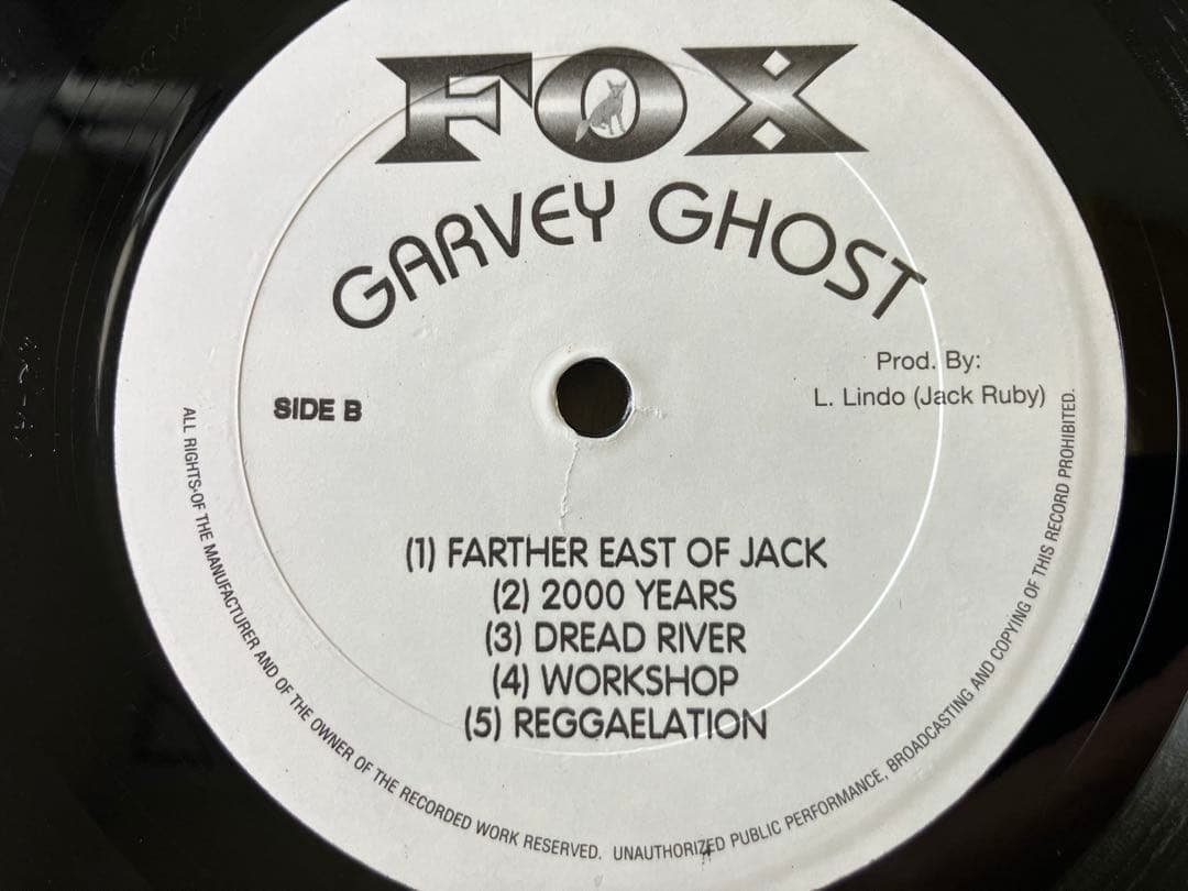 【LP】Burning Spear– Garvey's Ghost・ルーツレゲエ