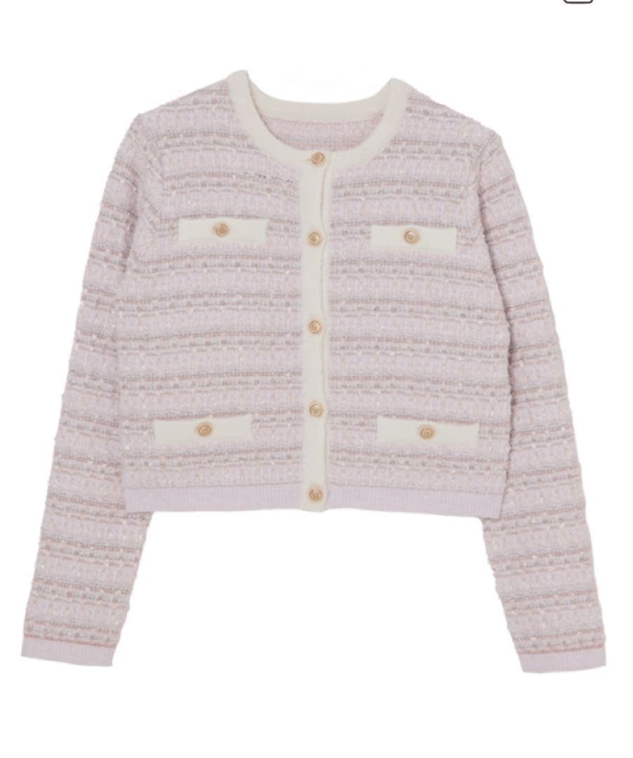 トップス Bristol Tweed Knit Cardigan