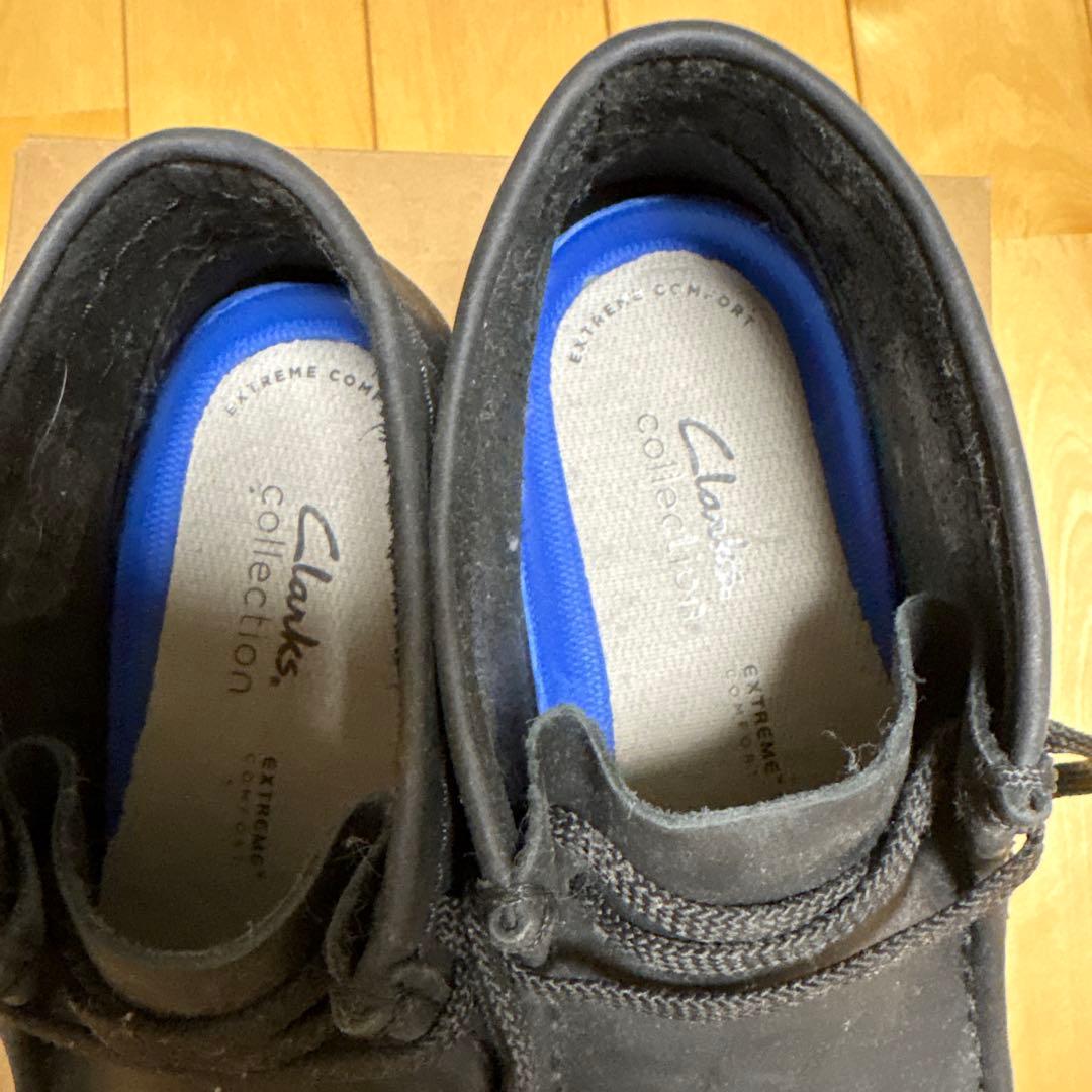 【Clarks】Collection ブラックモカシン　メンズ