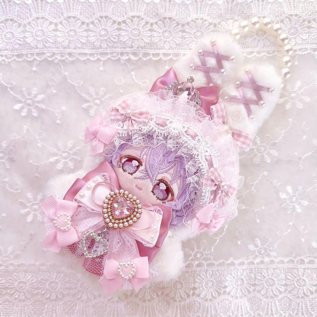 いつぬい　ぬい服　着ぐるみ　もこもこ　うさぎ　ピンク　白　ロリータ　あんスタ