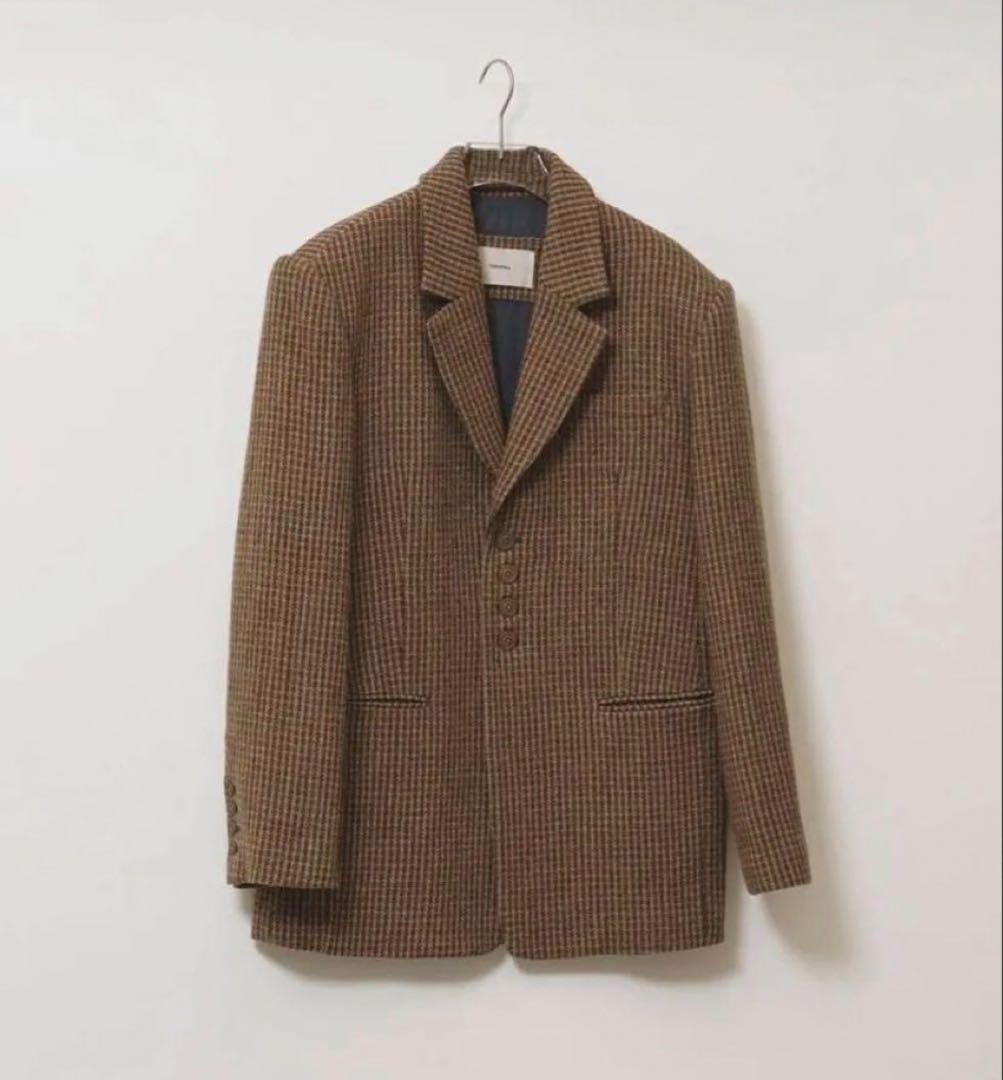 ジャケット・アウター todayful Wool100% check jacket 36