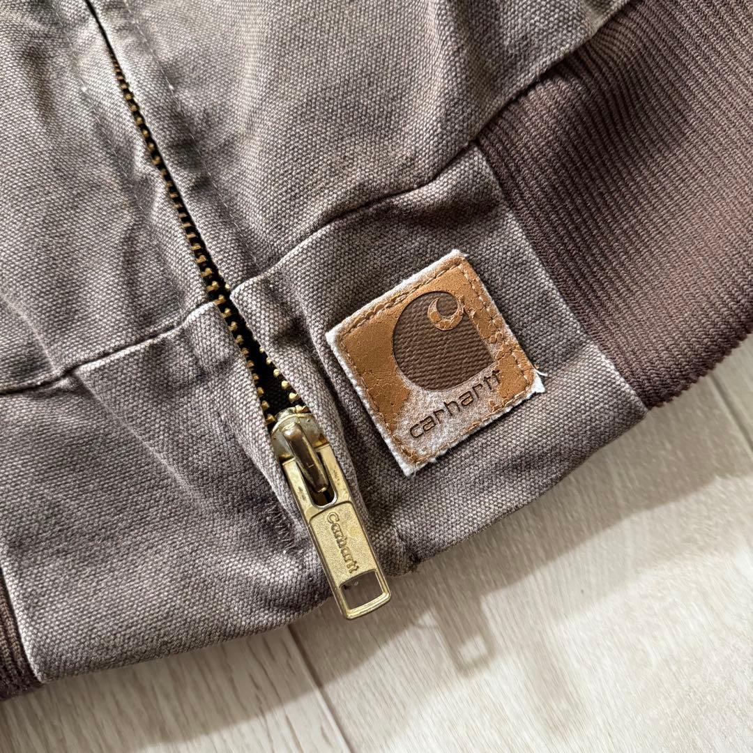 美品！Carhartt サンタフェジャケット XL チェスナット 茶 ブラウン