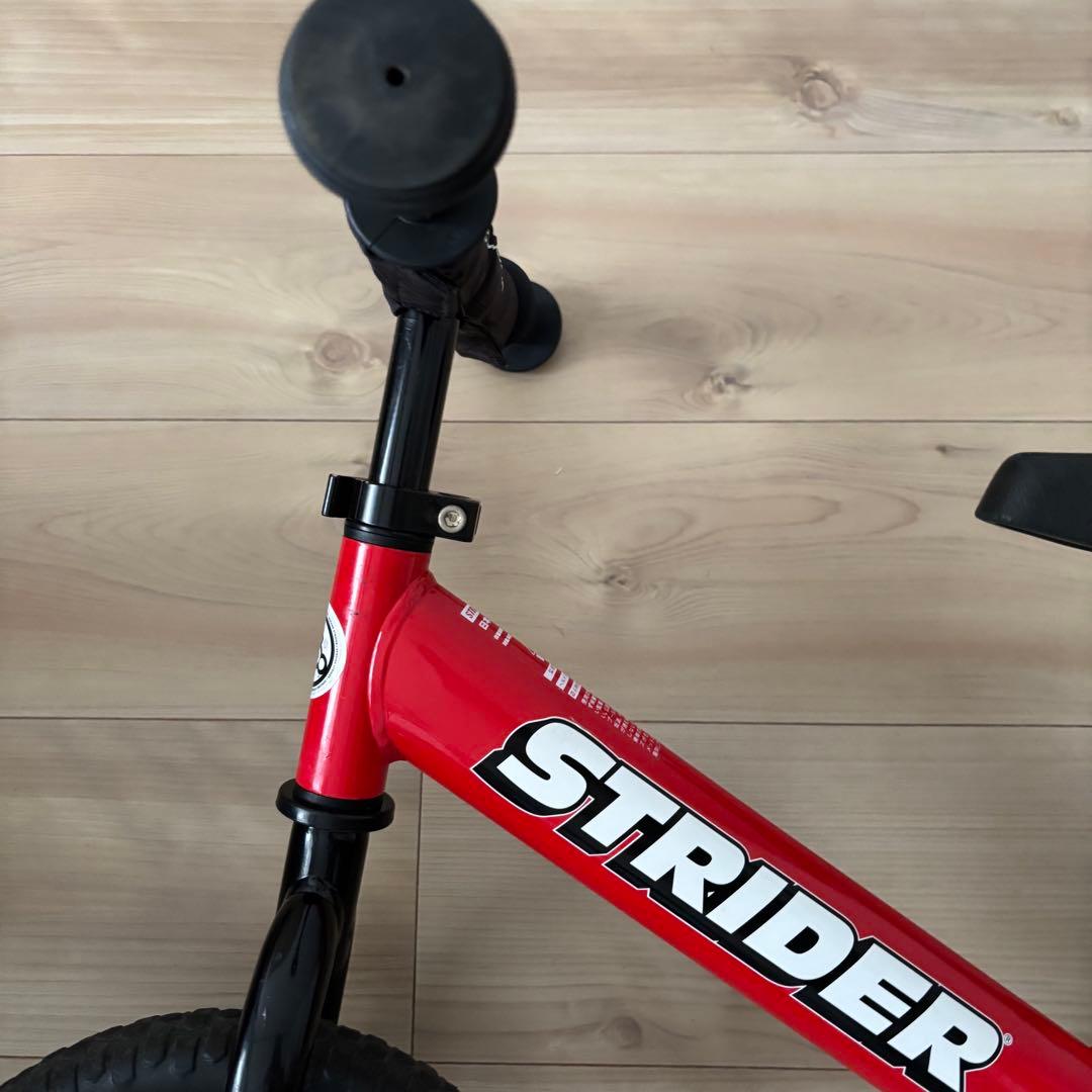 STRIDER スポーツ バランスバイク 赤 12インチ