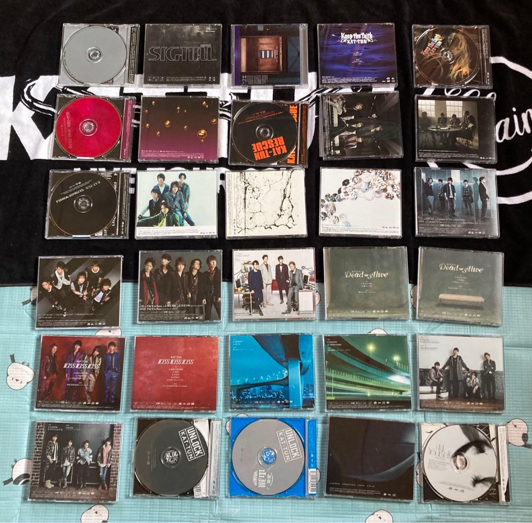 KAT-TUN 赤西仁 シングル・アルバムCD まとめ 61枚 ジャニーズ