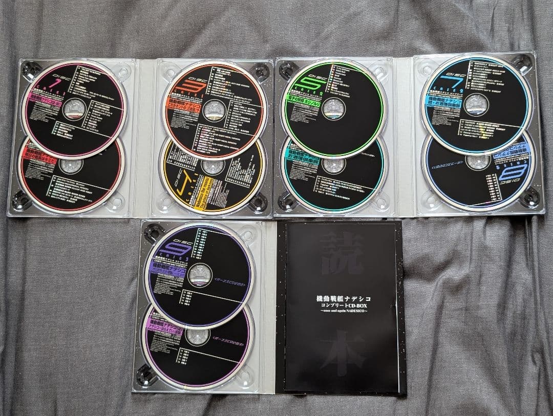 アニメ　機動戦艦ナデシコ　コンプリート　CD-BOX