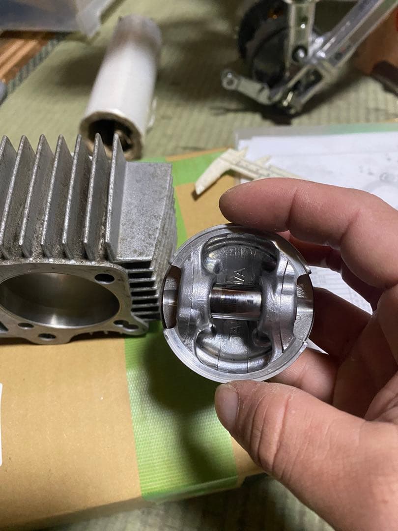 武川シリンダーヘッド106cc