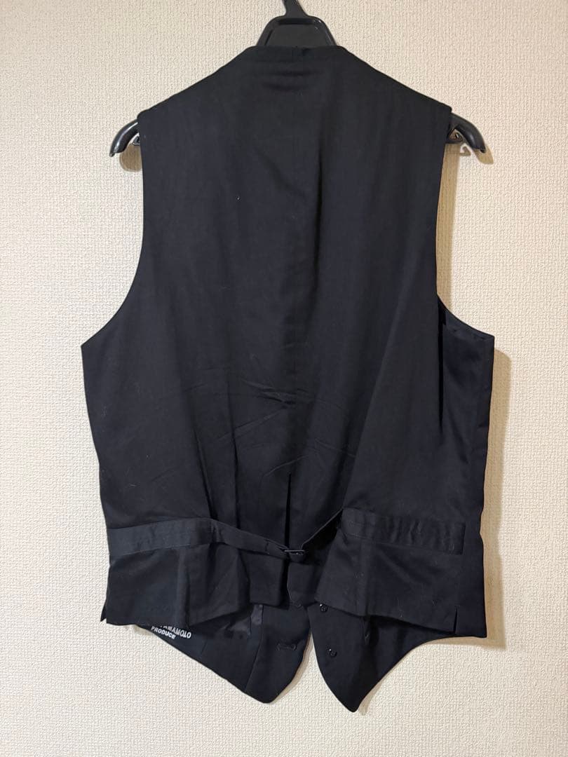 ヨウジヤマモト2025SSウールギャバジンベストyohjiyamamoto
