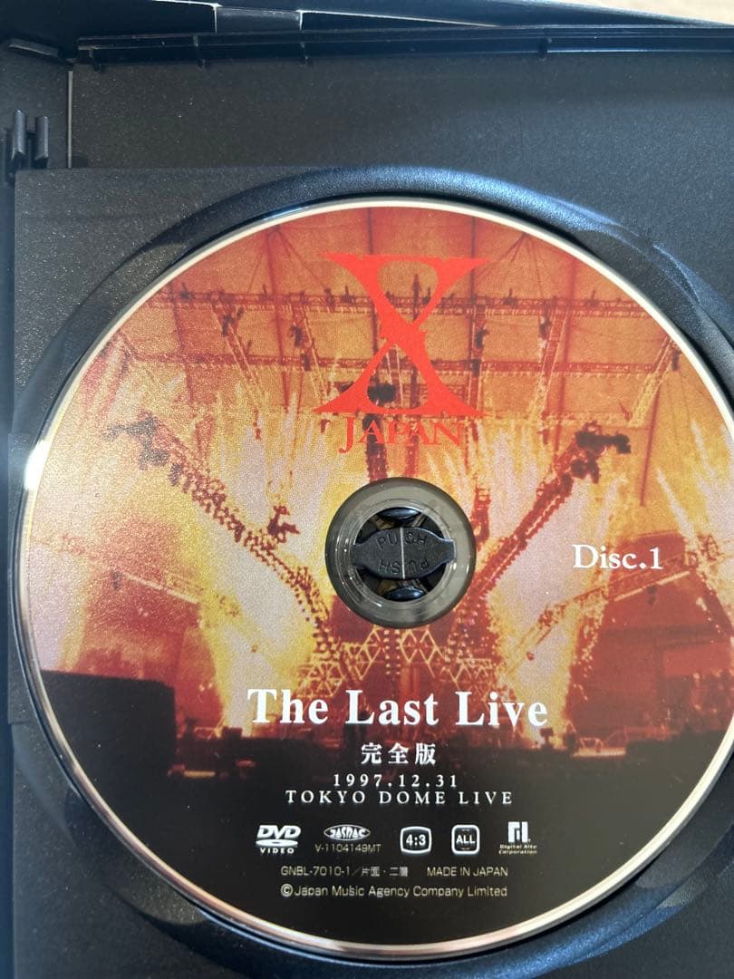 ミュージック XJAPAN The Last Live DVD
