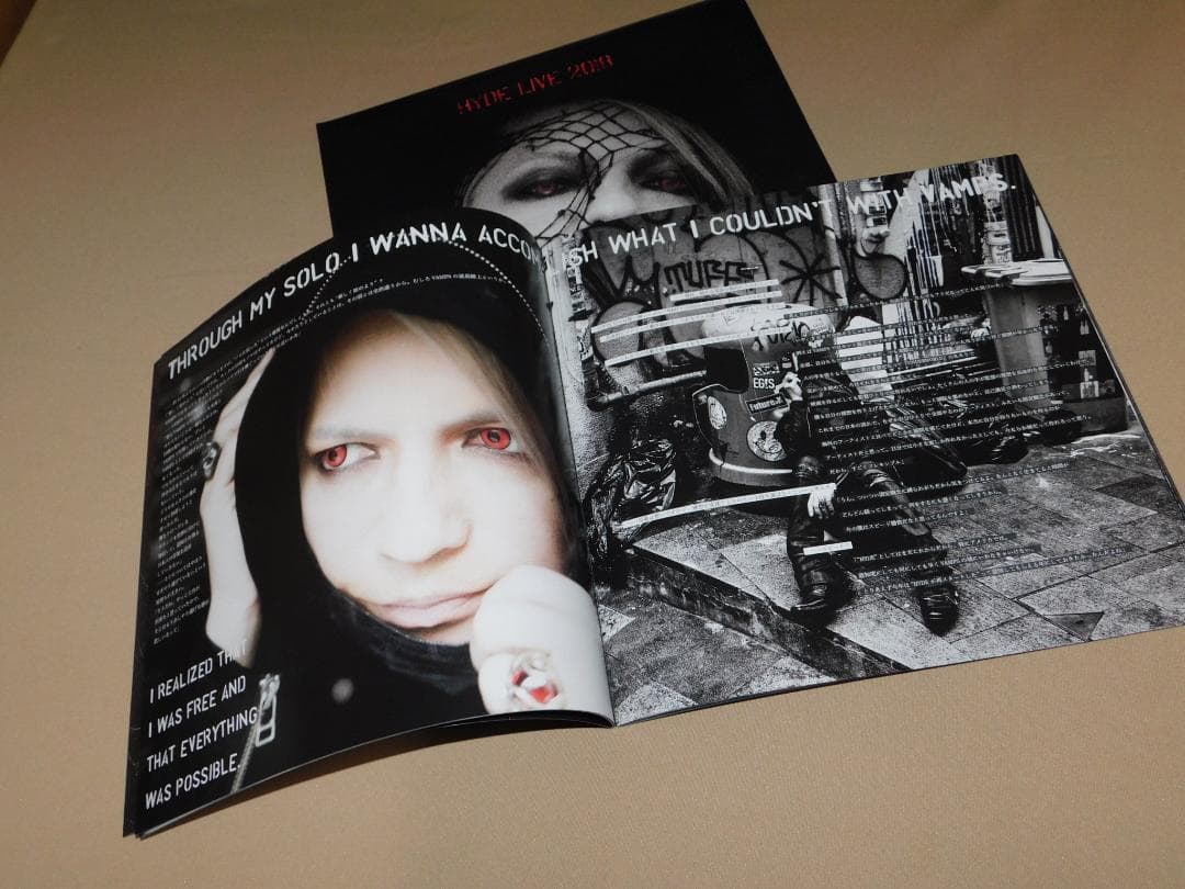 HYDE　パンフレット　4冊　VAMPS　黒ミサ