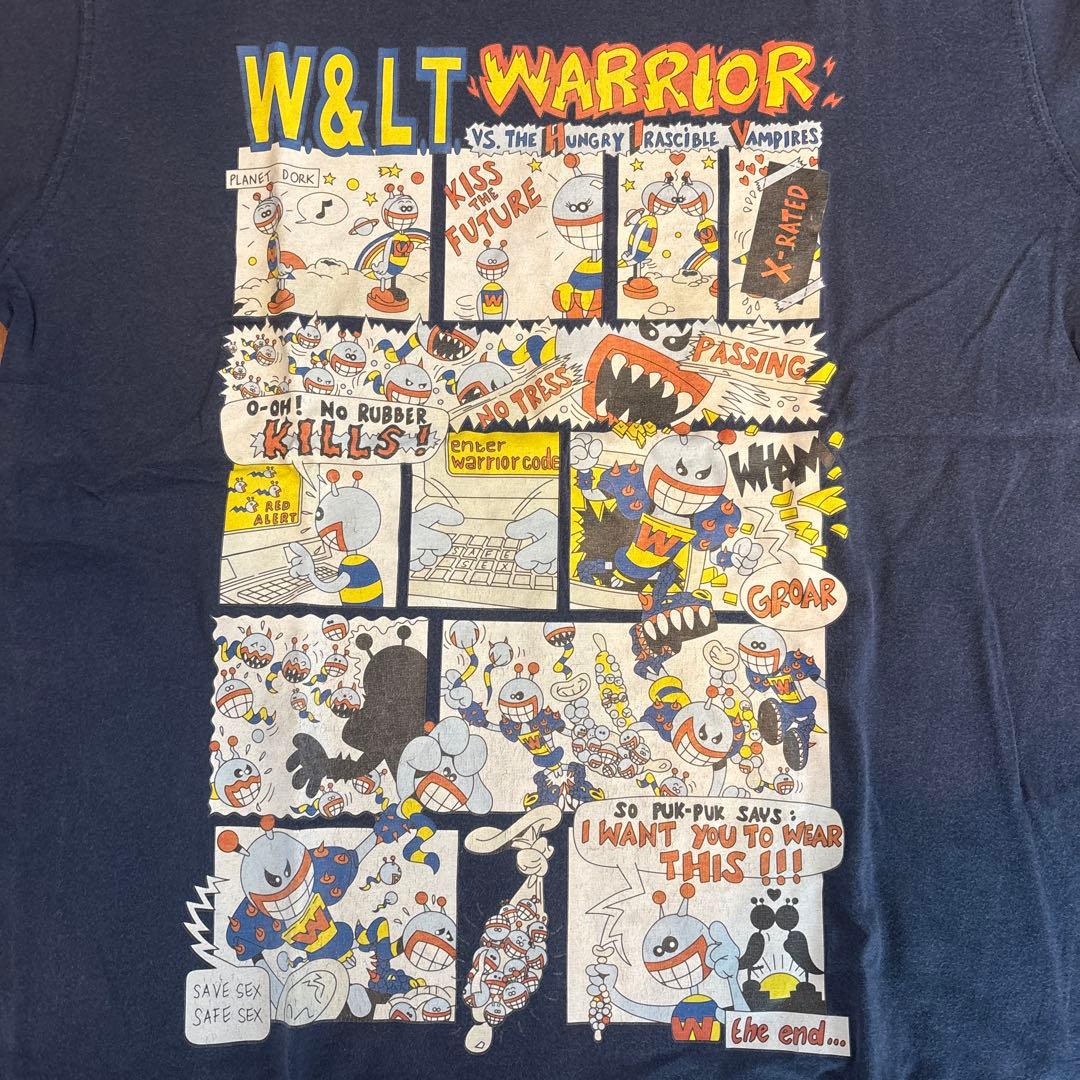 W&LT ウォルト　ウォルターヴァンベイレンドンク　Tシャツ パクパク　Y2K