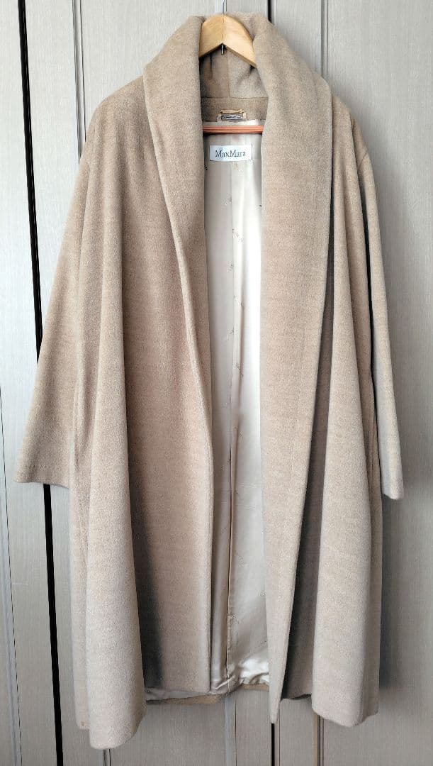 MaxMara マックスマーラ ベージュ ロングコート