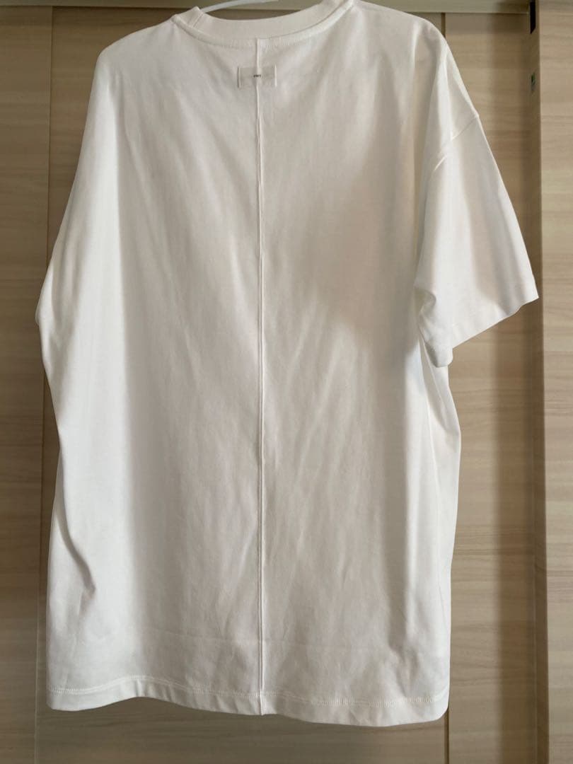 yori 10th TEE 10周年記念ロゴ刺繍Tシャツ ホワイト サイズ38