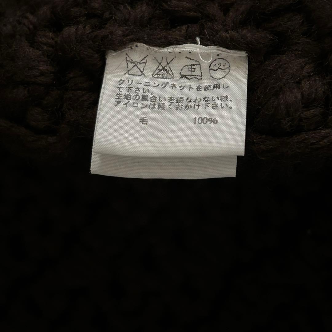 archive ZUCCa ローゲージニットガウン カーディガン ハンドメイド風