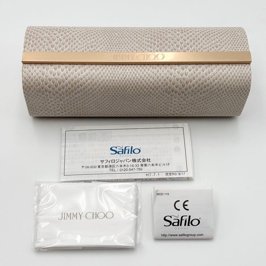 新品未使用 ジミーチュウ レディース サングラス 黒 金具