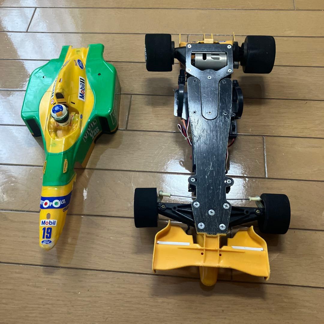 タミヤ F1 ベネトンB192 　F102 ラジコン ＆プロポ 1/10当時物