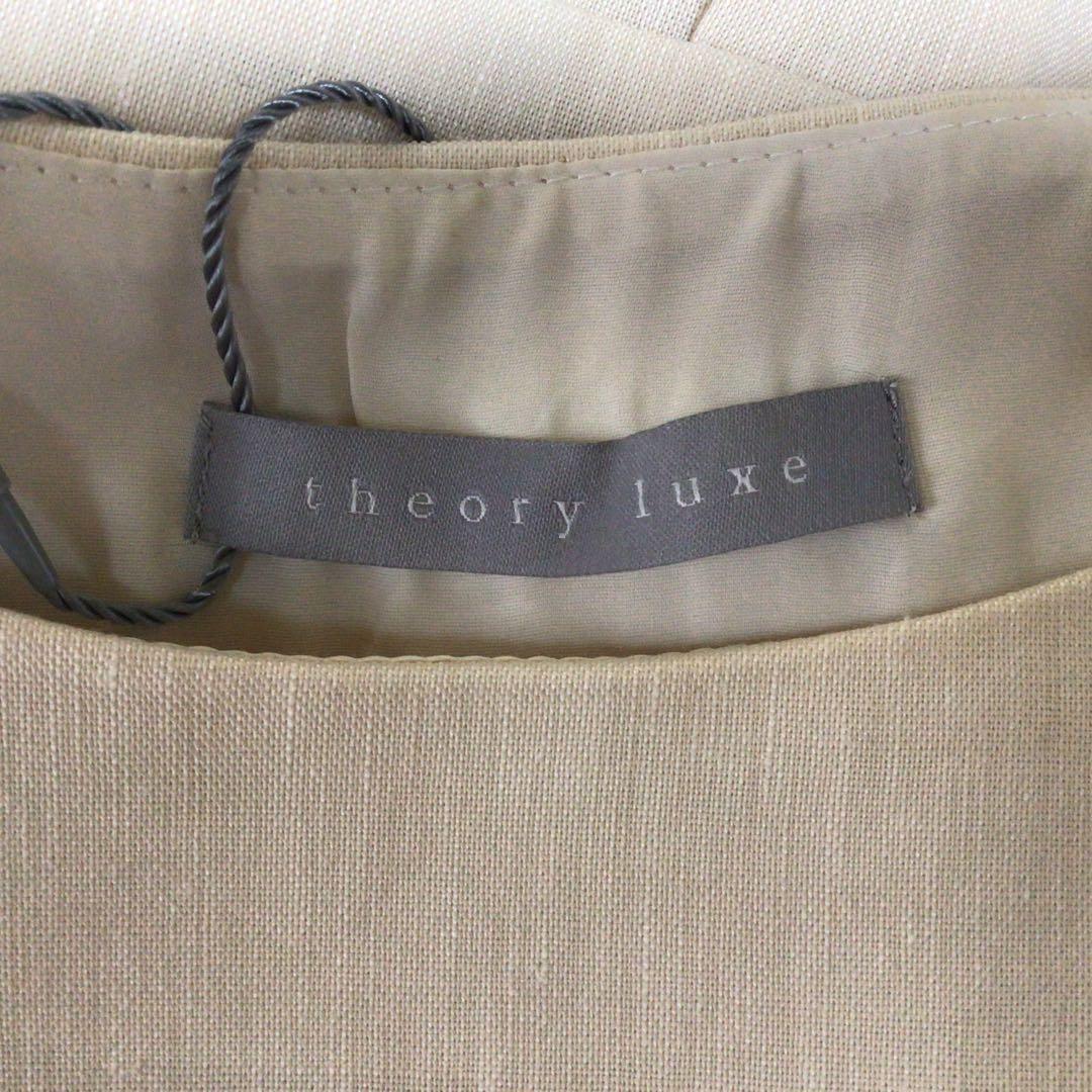 新品タグ付き　セオリー　theory luxe 半袖ワンピース　40