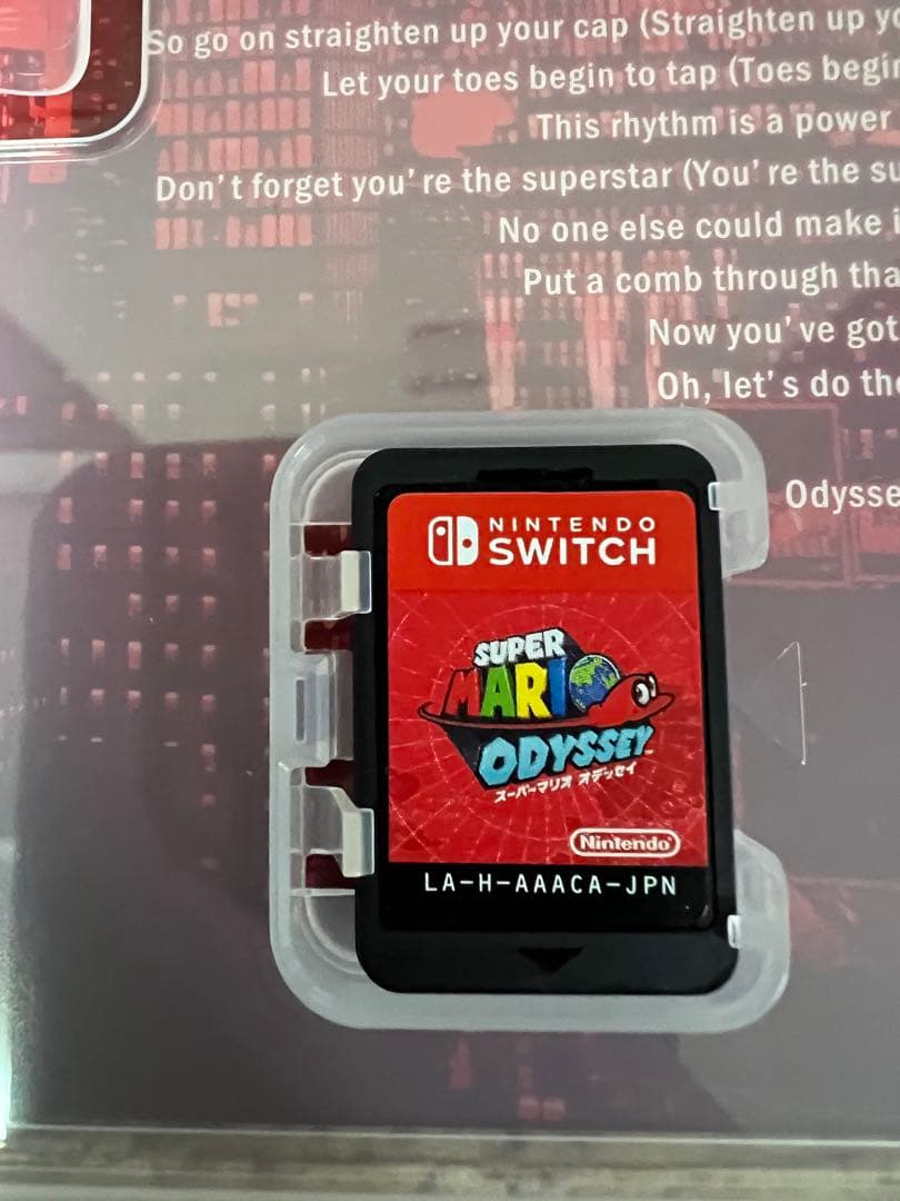 Nintendo Switch ニンテンドースイッチ本体　マリオモデルカセット付