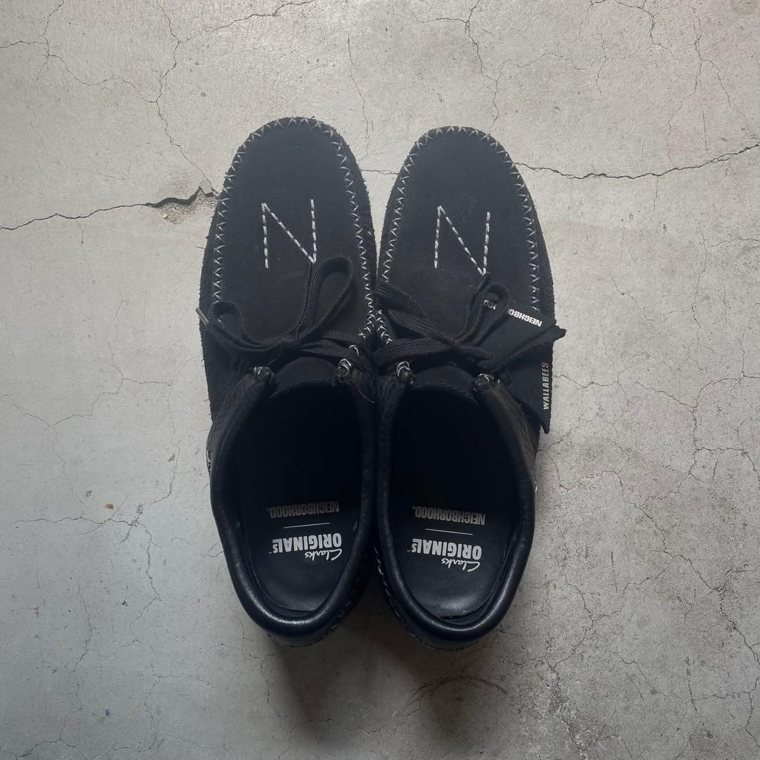 靴 NEIGHBORHOOD CLARKS WALLABEE 26cm