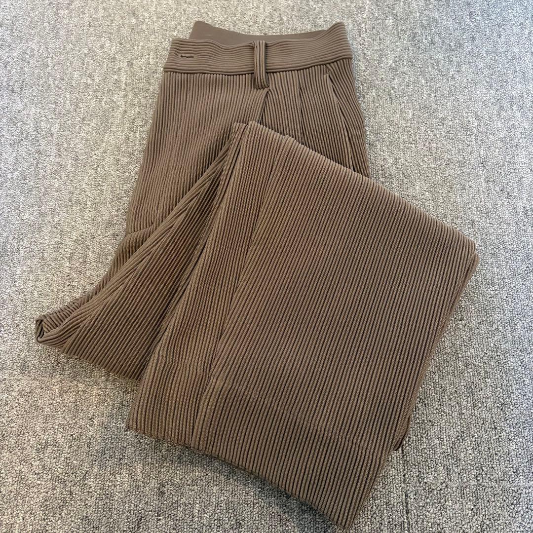 パンツ stein GRADATION PLEATS TWO TUCK TROUSERS