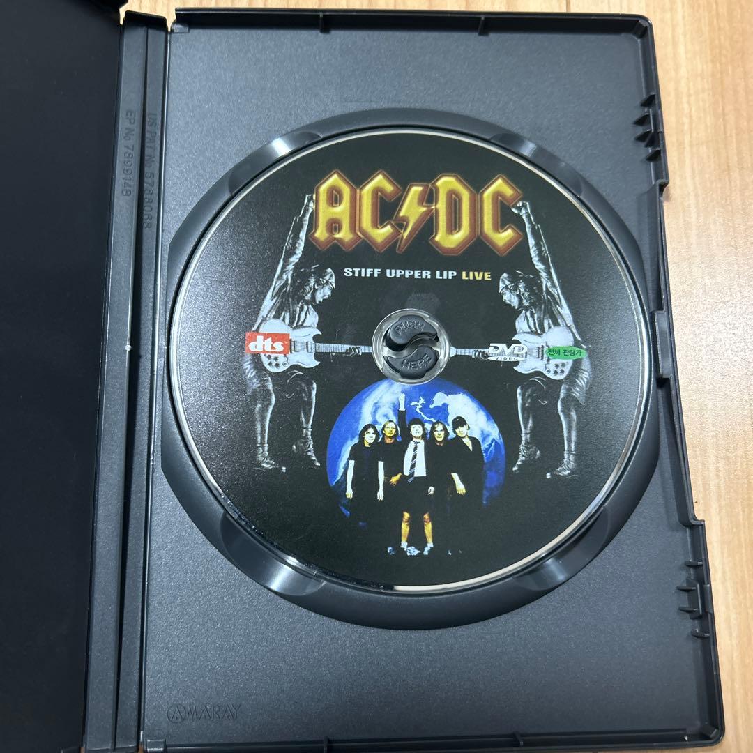 AC/DC  STIFF UPPER LIP LIVE  韓国盤