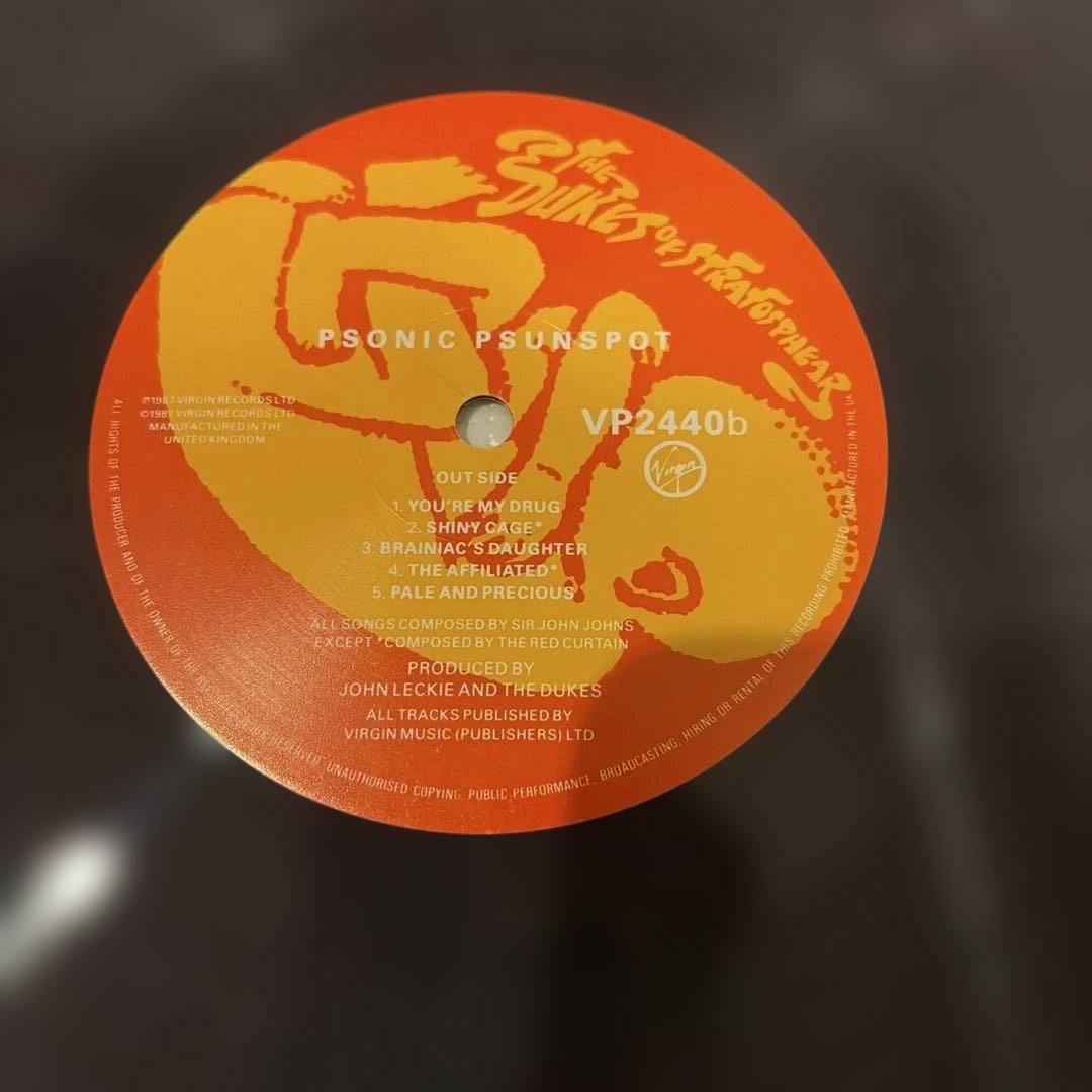 The Dukes of Stratosphear 限定版 カラー・ビニール