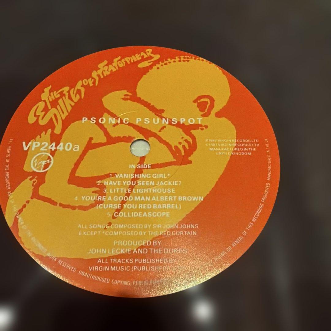 The Dukes of Stratosphear 限定版 カラー・ビニール