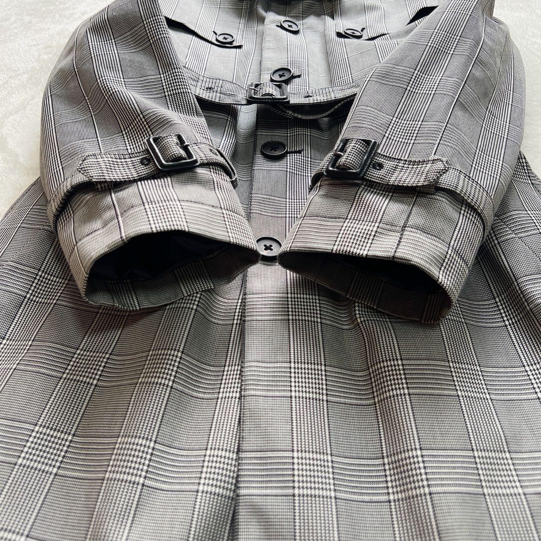 美品　ポールスミス　トレンチコート　千鳥柄　ライナー　カシミヤ混　Lサイズ