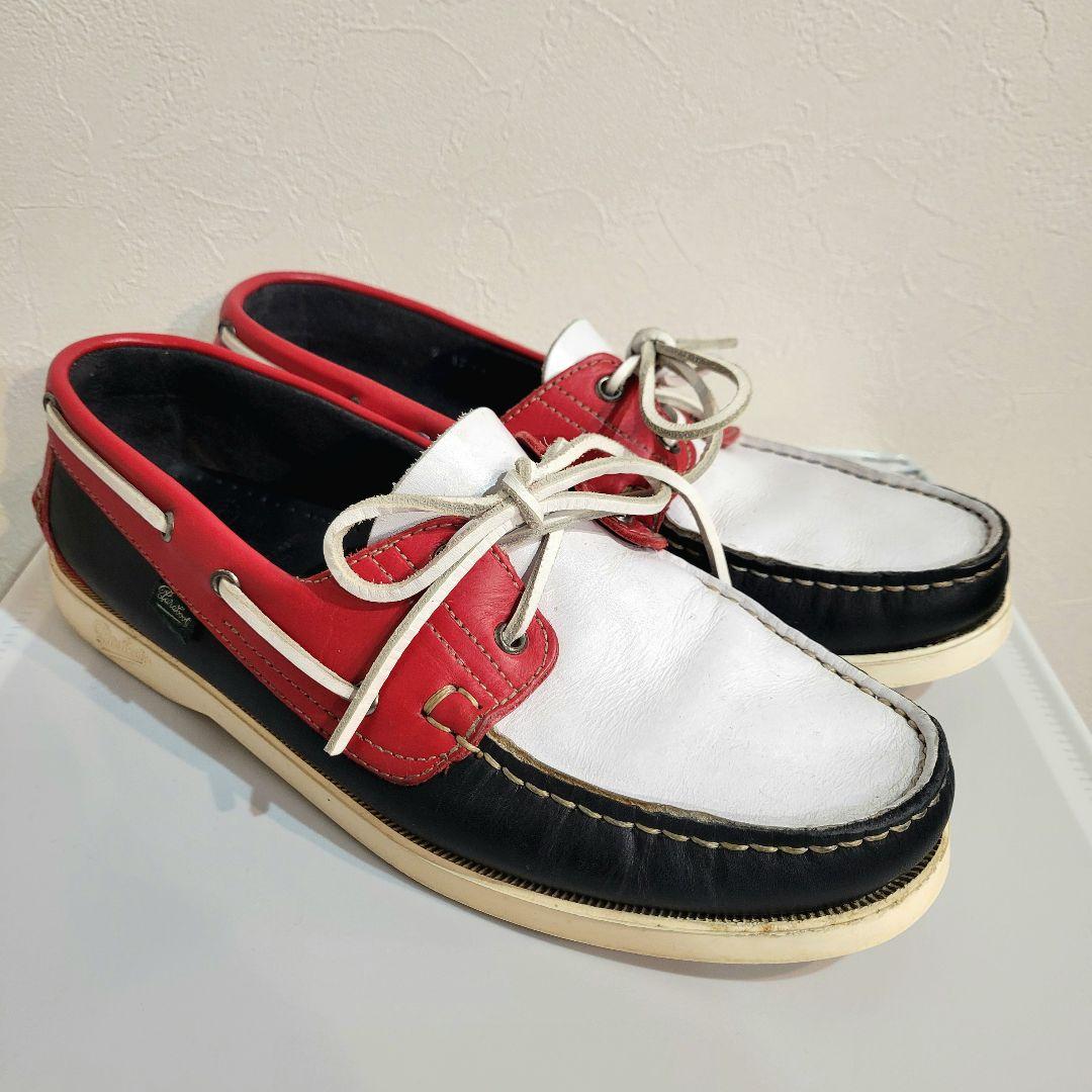 【SHIPS別注】パラブーツ バース トリコロール UK9（約27.5cm)