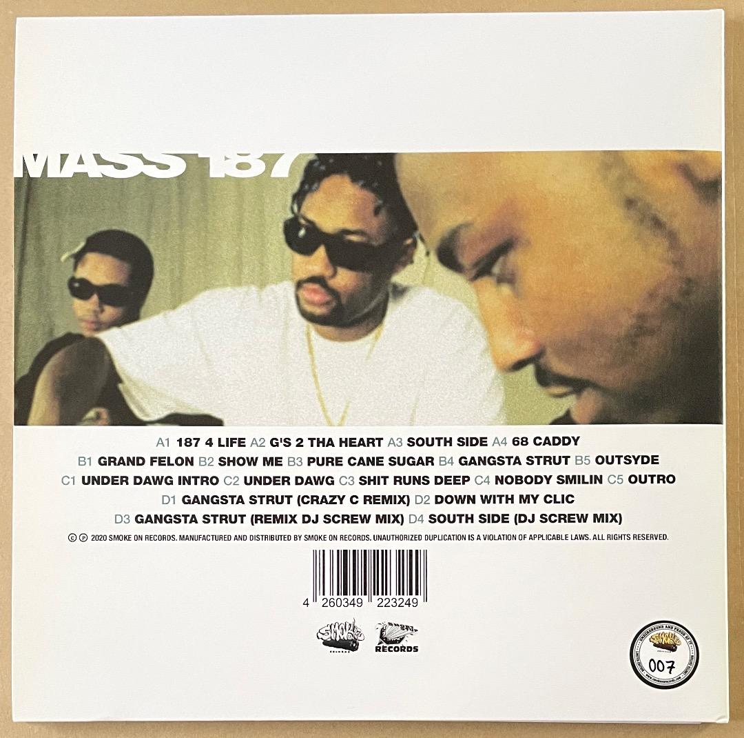 Mass 187 Real Trues Paying Dues 2LP 新品