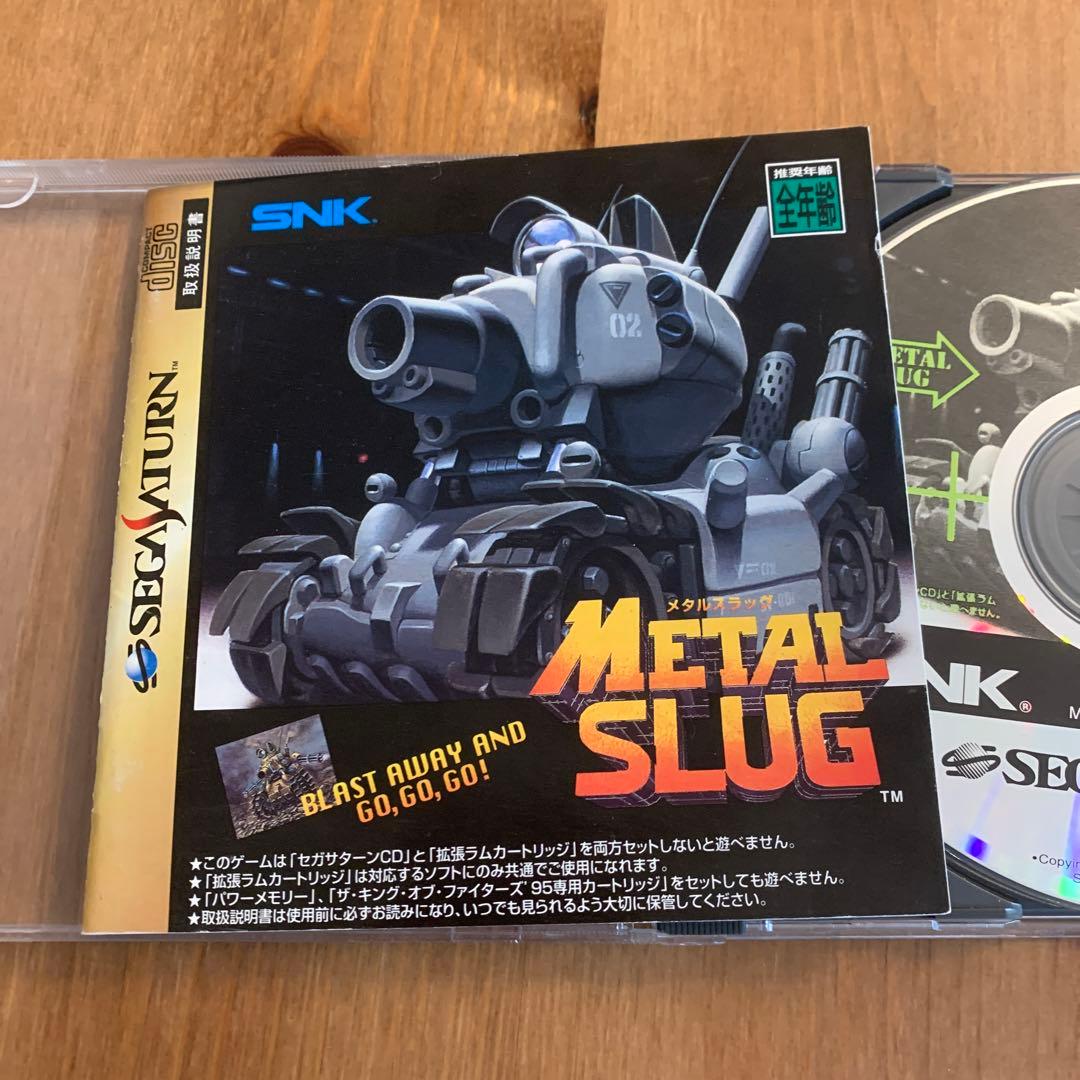 L SLUG メタルスラッグ セガサターン　disk SNK