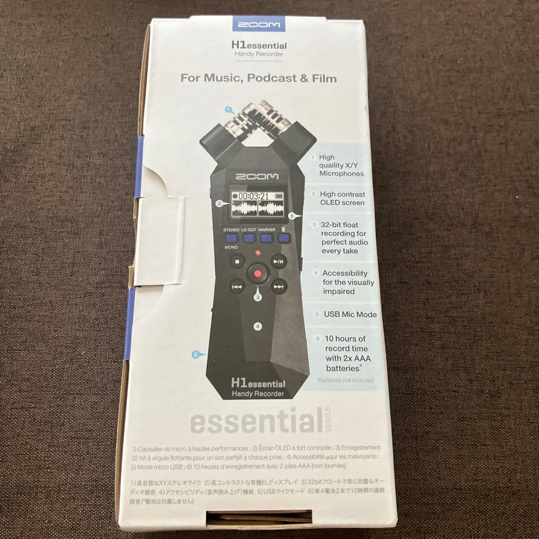 ZOOM H1essential Handy Recorder32ビットフロート