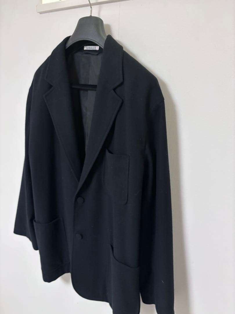 ジャケット・アウター AURALEE SUPER SOFT WOOL FLANNEL JACKET