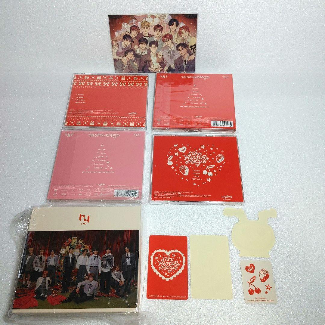 INI　田島将吾　CD　3形態BOX　+　ソロジャケ　セット