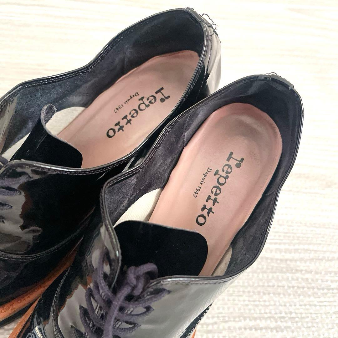 repetto IVAN レペット チャンキーヒール 厚底 37