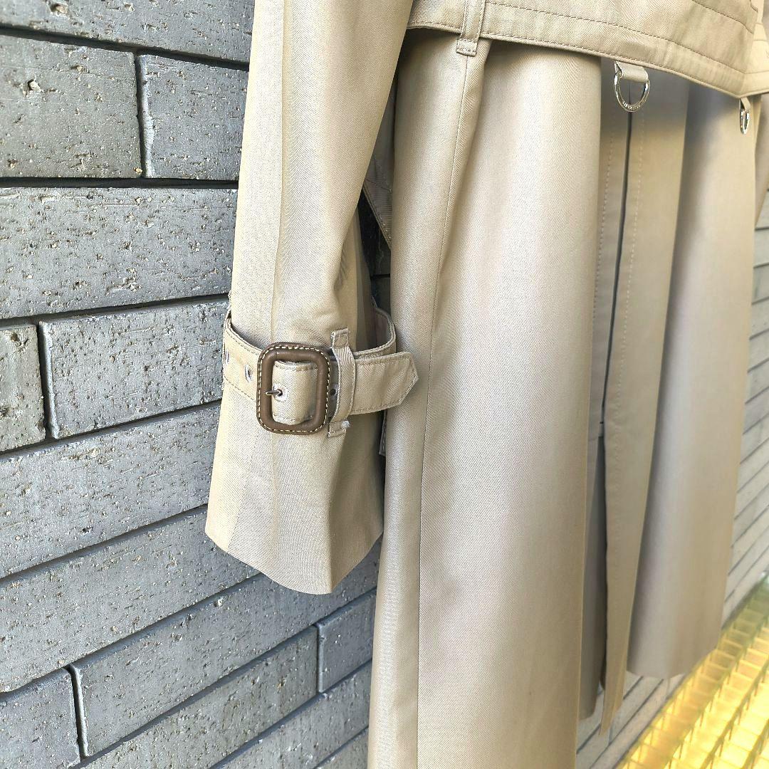 ❤Fu-San【アクアスキュータム】✨美品　トレンチコート　ハウスチェック