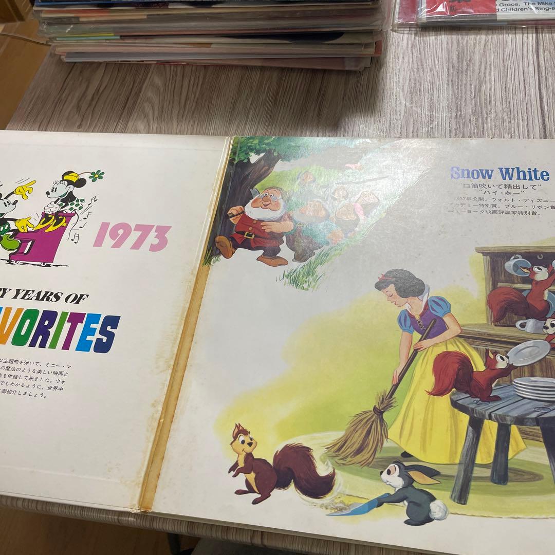 DISNEY FAVORITES LPレコード　昭和レトロ