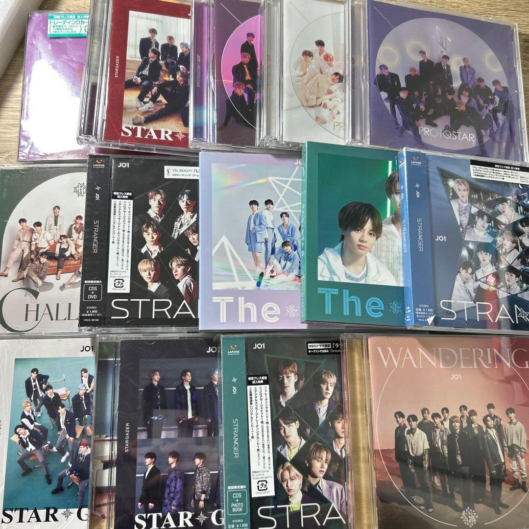 JO1 CD 14枚セット 未開封 特典付き