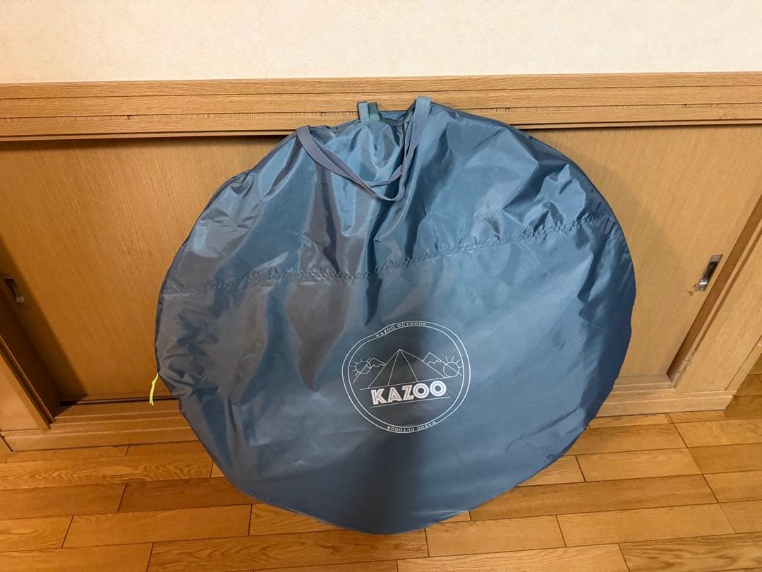 KAZOO ポップアップテント BOAT I➕厚手シルバーレジャーシート