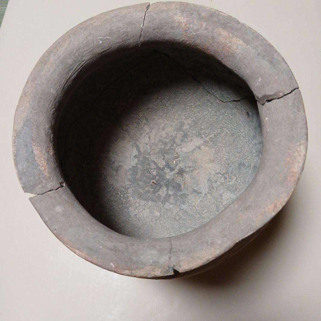 渦巻き模様の土器