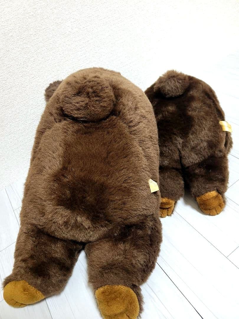 サンアンドスター ツキノワグマ 昭和レトロぬいぐるみ