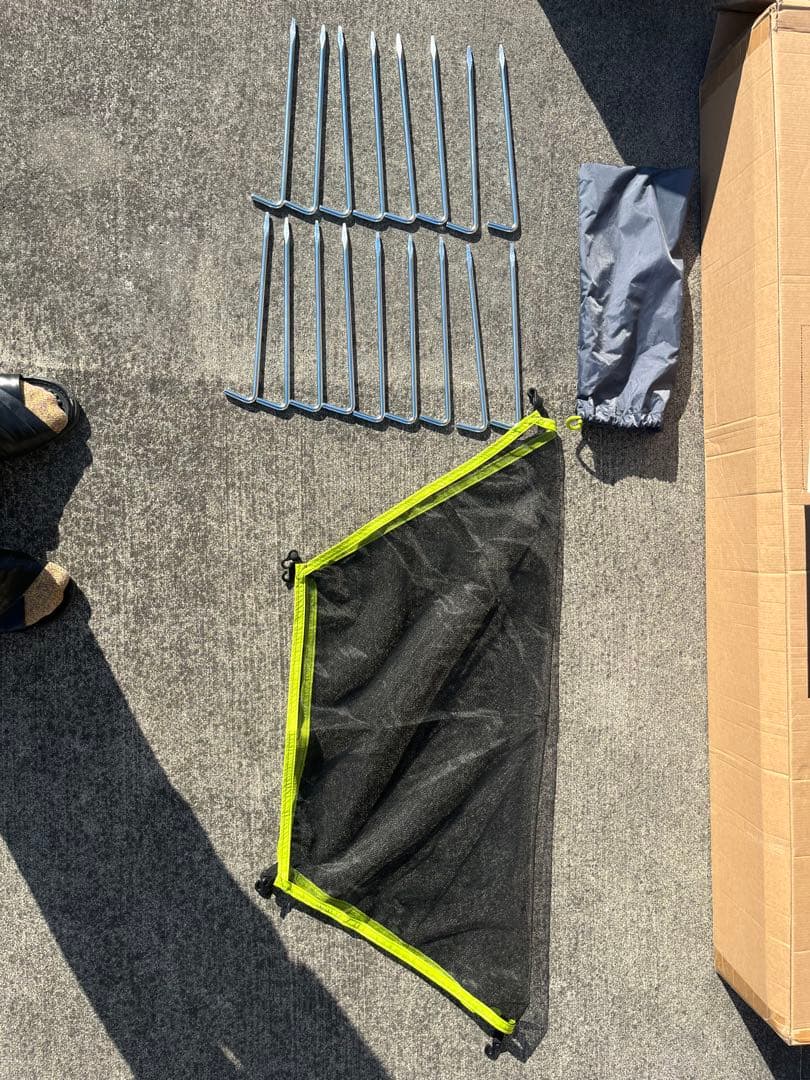 DOD ワカサギ釣りテント　ジャンク品