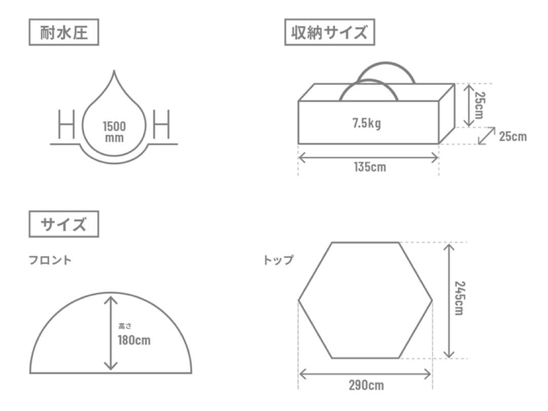 DOD ワカサギ釣りテント　ジャンク品