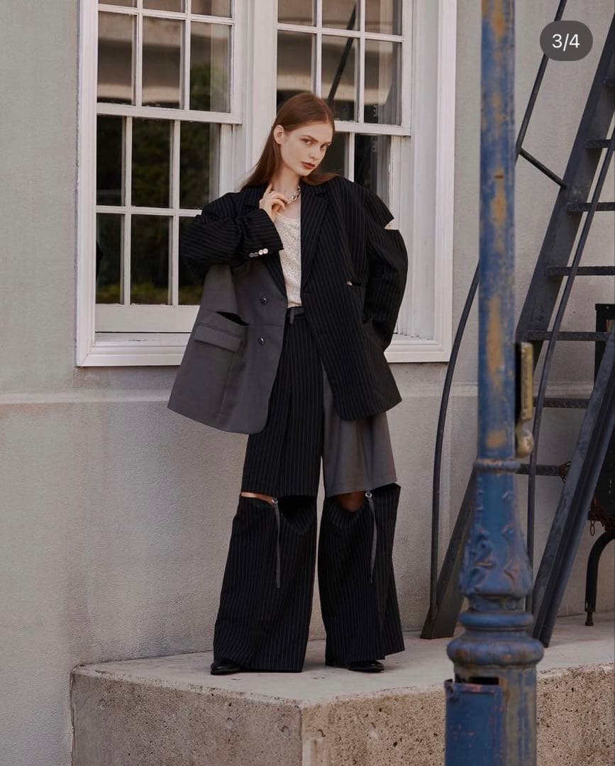 ジャケット・アウター seyto setup Tailored jacket & Wide pant